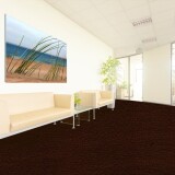 Zelfklevende tapijttegel Scene Bruin