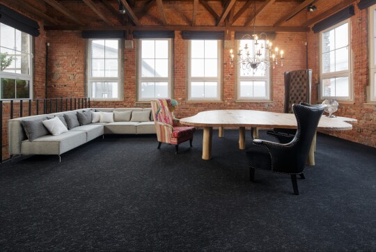 Tapijttegel zwart modulyss